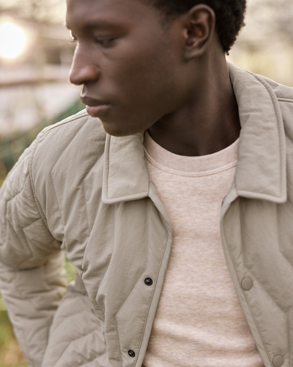 Beige jacket