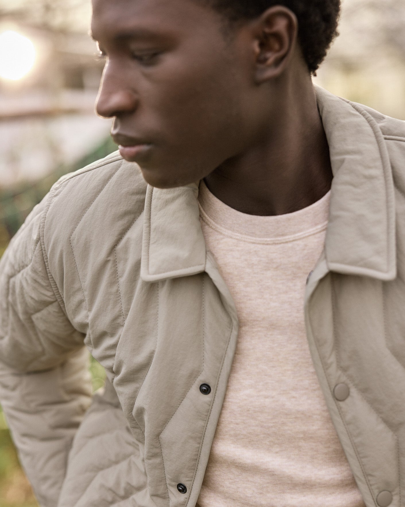 Beige jacket