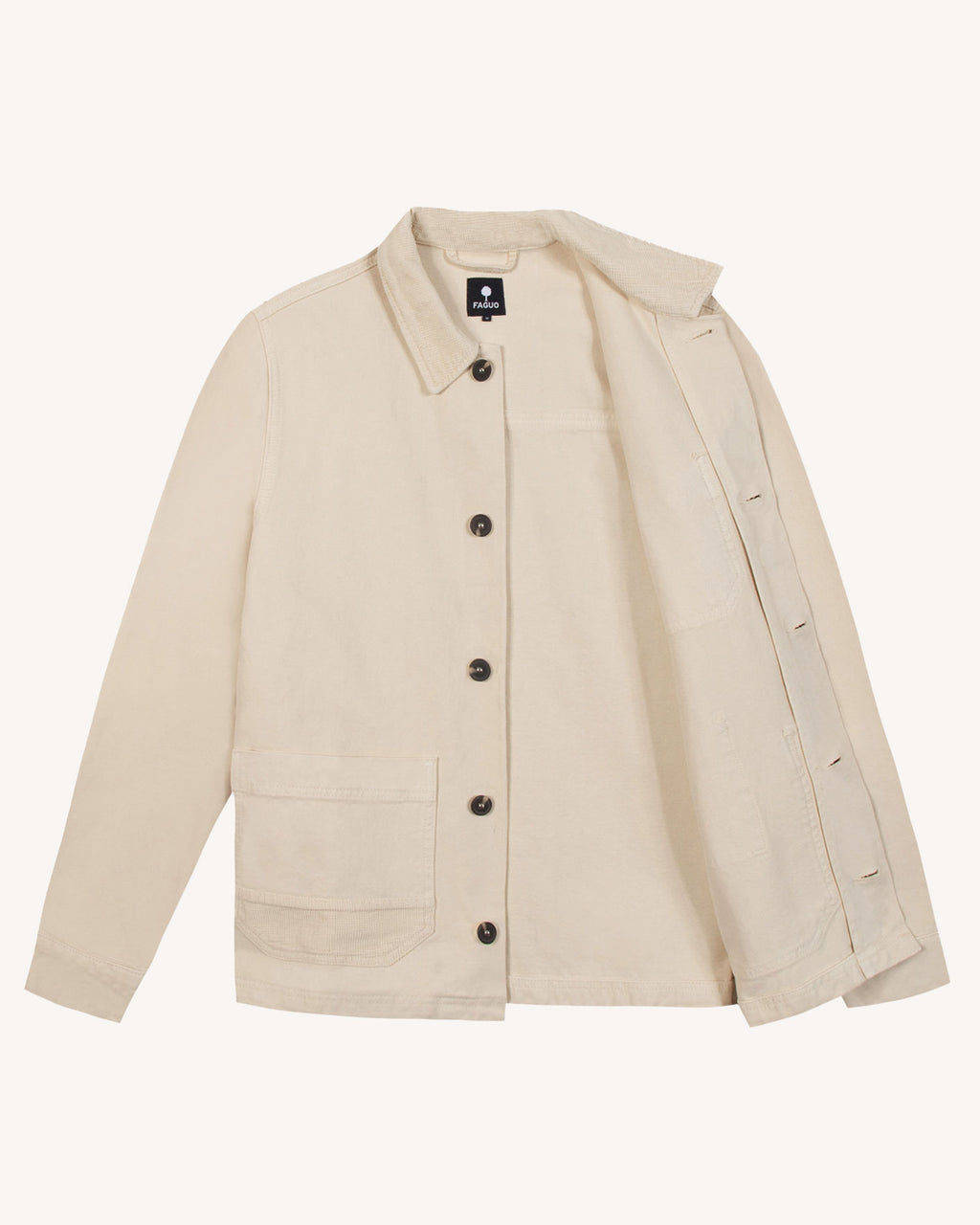 Ecru long-sleeve top 
