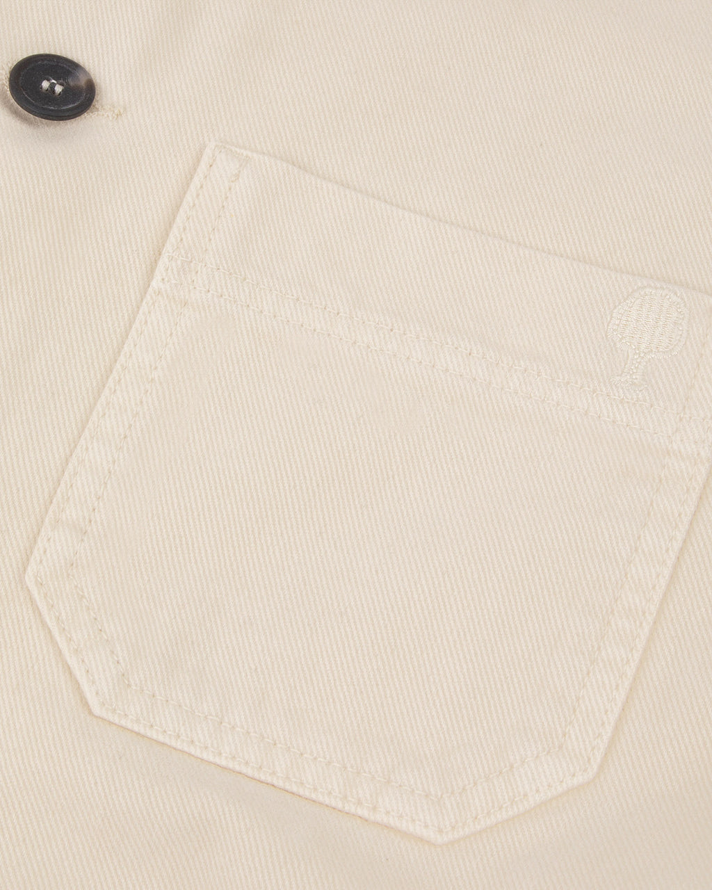 Ecru sleeved piece 