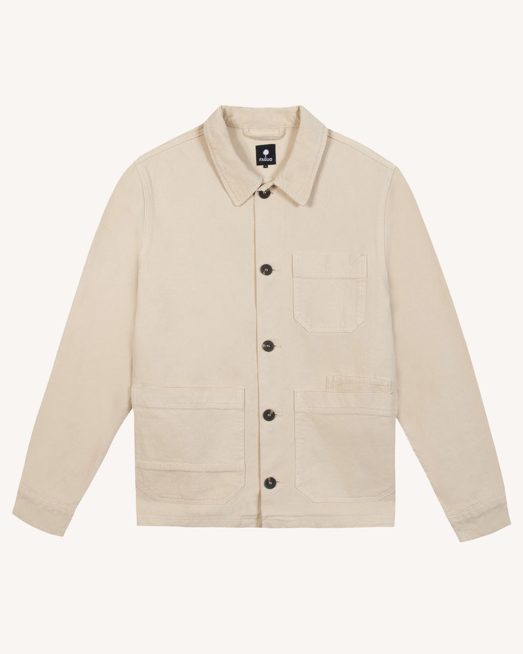 Ecru long-sleeve top 
