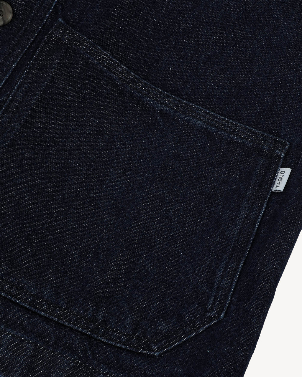 Raw denim jacket