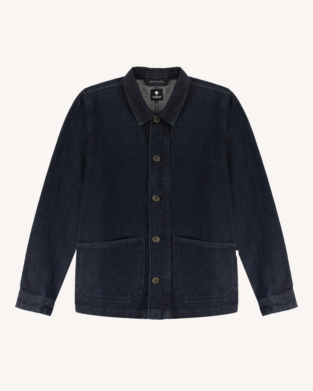 Raw denim jacket