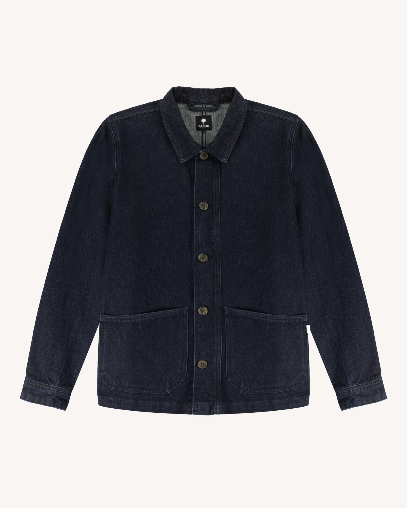 Raw denim jacket