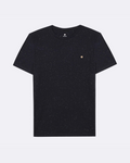 Navy blue round-neck T-shirt