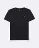 Navy blue round-neck T-shirt
