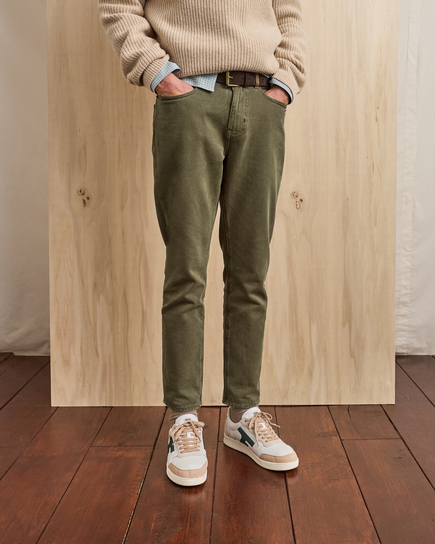Pantalon marron 