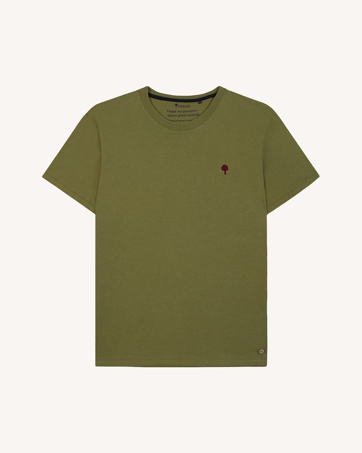 T-shirt vert olive 
