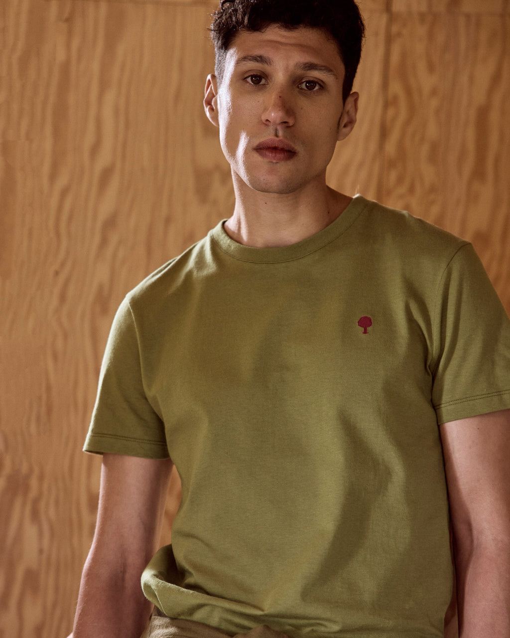 T-shirt vert olive 