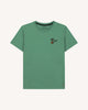 T-shirt vert menthe "vegetally yours"