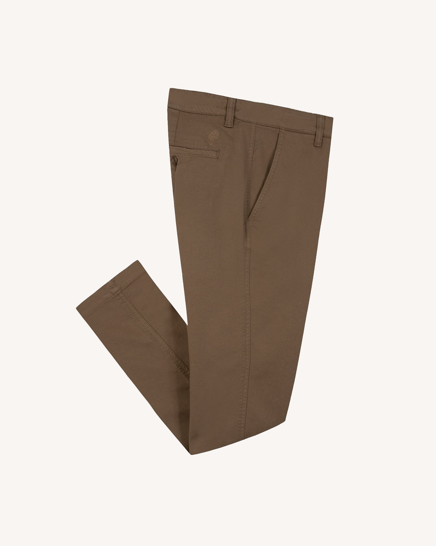 Pantalon camel poches dos