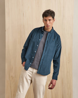 Blauw overhemd 