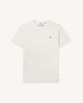 T-shirt écru broderie arbre