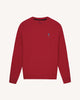 Sweat rouge foncé