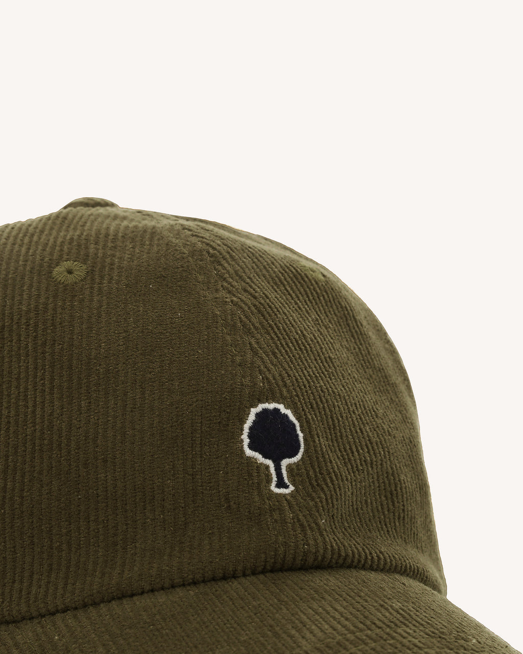 Olive green cap