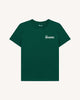 Forest green t-shirt "the botanist"