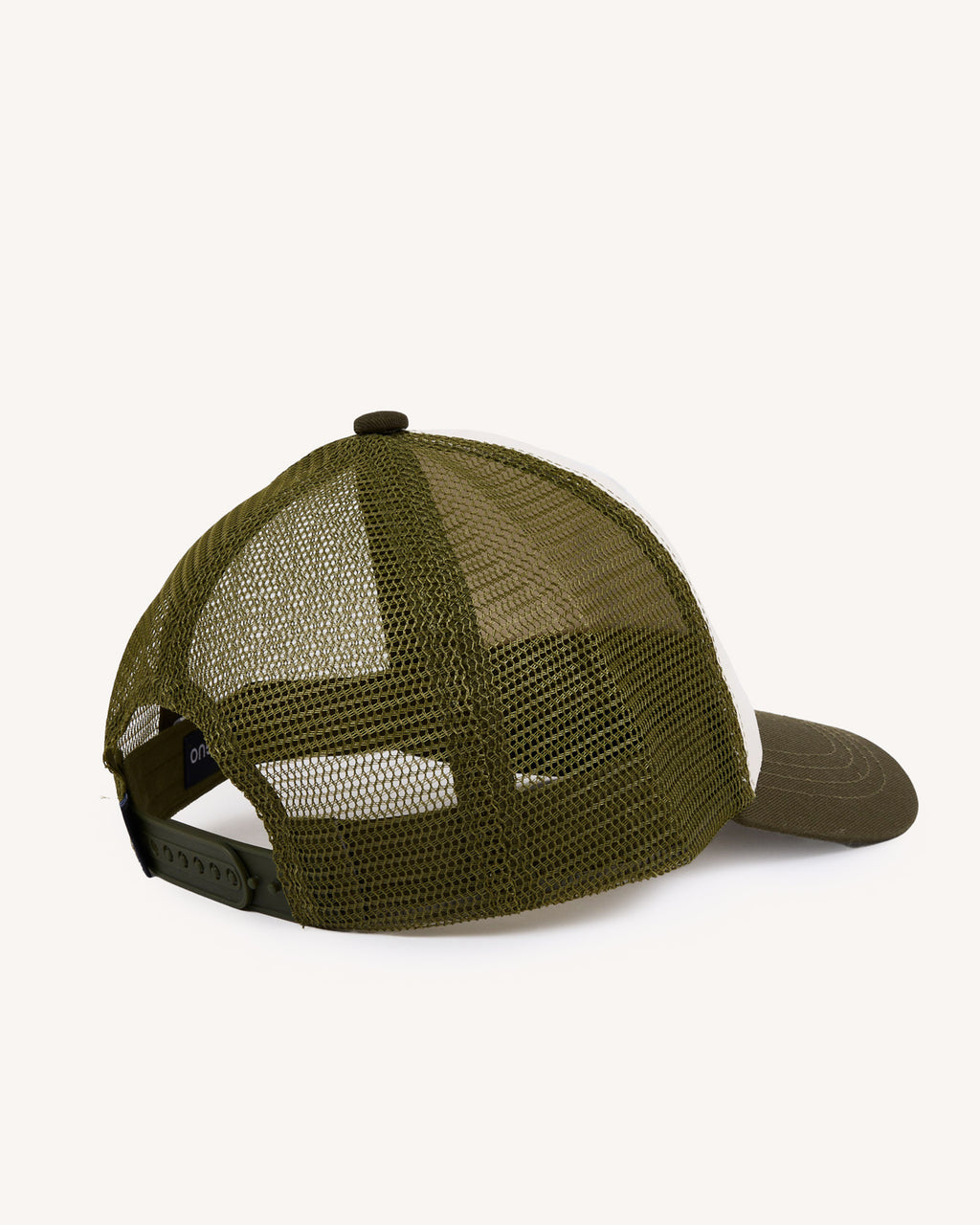Olive & khaki cap