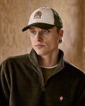 Olive & khaki cap