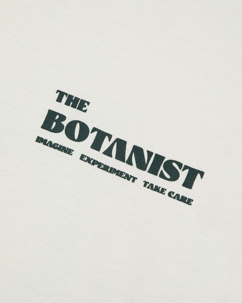 Ecru t-shirt "the botanist"