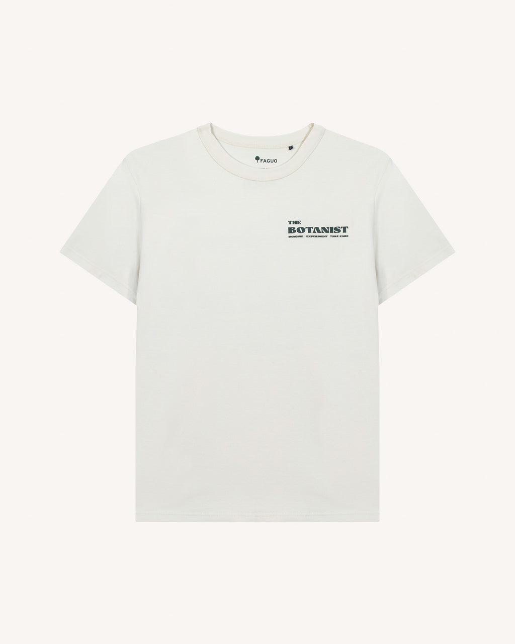 Ecru t-shirt "the botanist"