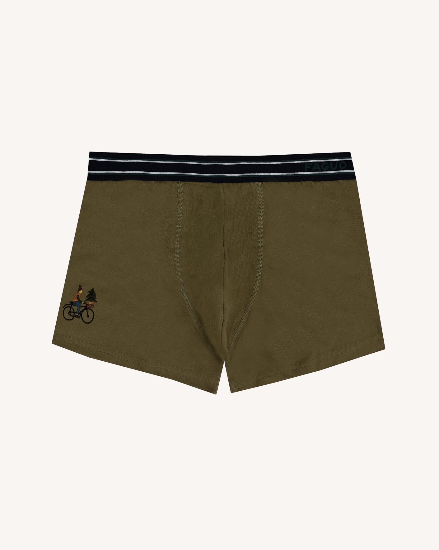 Olive & khaki boxers 