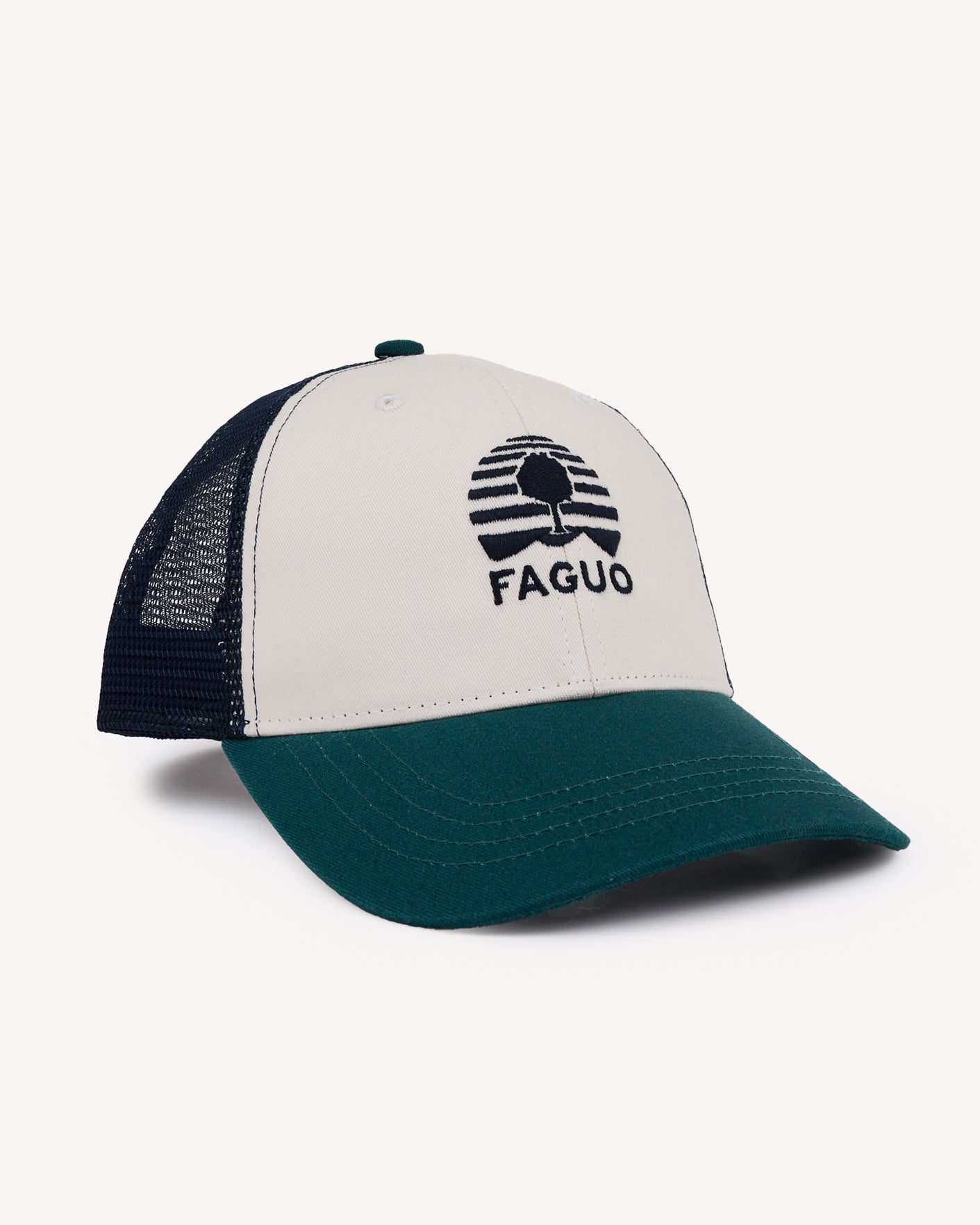 Casquette vert & bleu marine