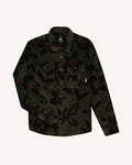 Olive & khaki shirt with chest pockets
