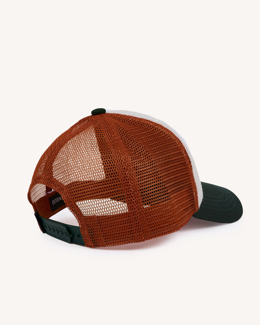 Dark green & multicolour cap