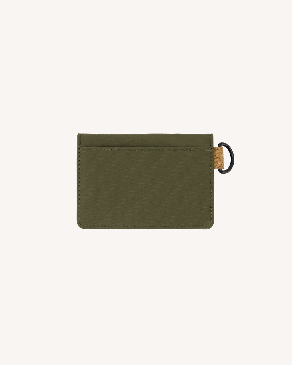 Olive green card holder