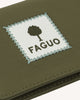 Olive green card holder