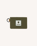 Olive green card holder