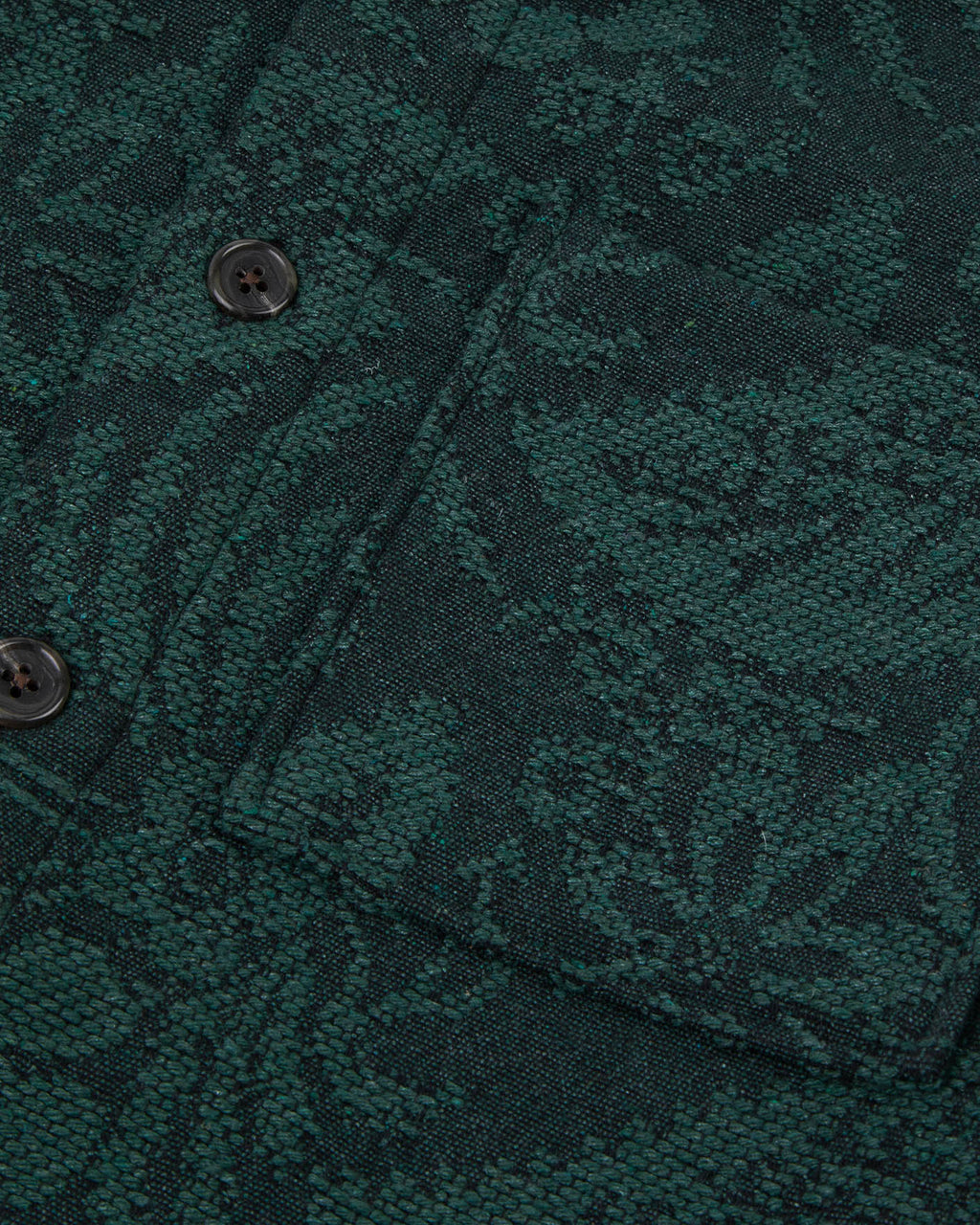Dark green & grey shirt with chest pocket