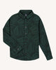 Dark green & grey shirt with chest pocket