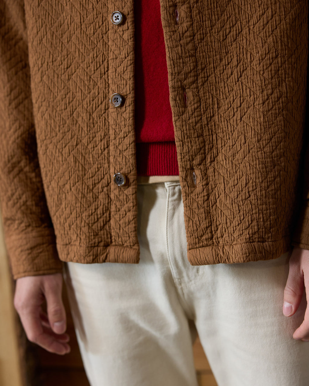 Camel shirt