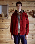 Chemise rouge foncé