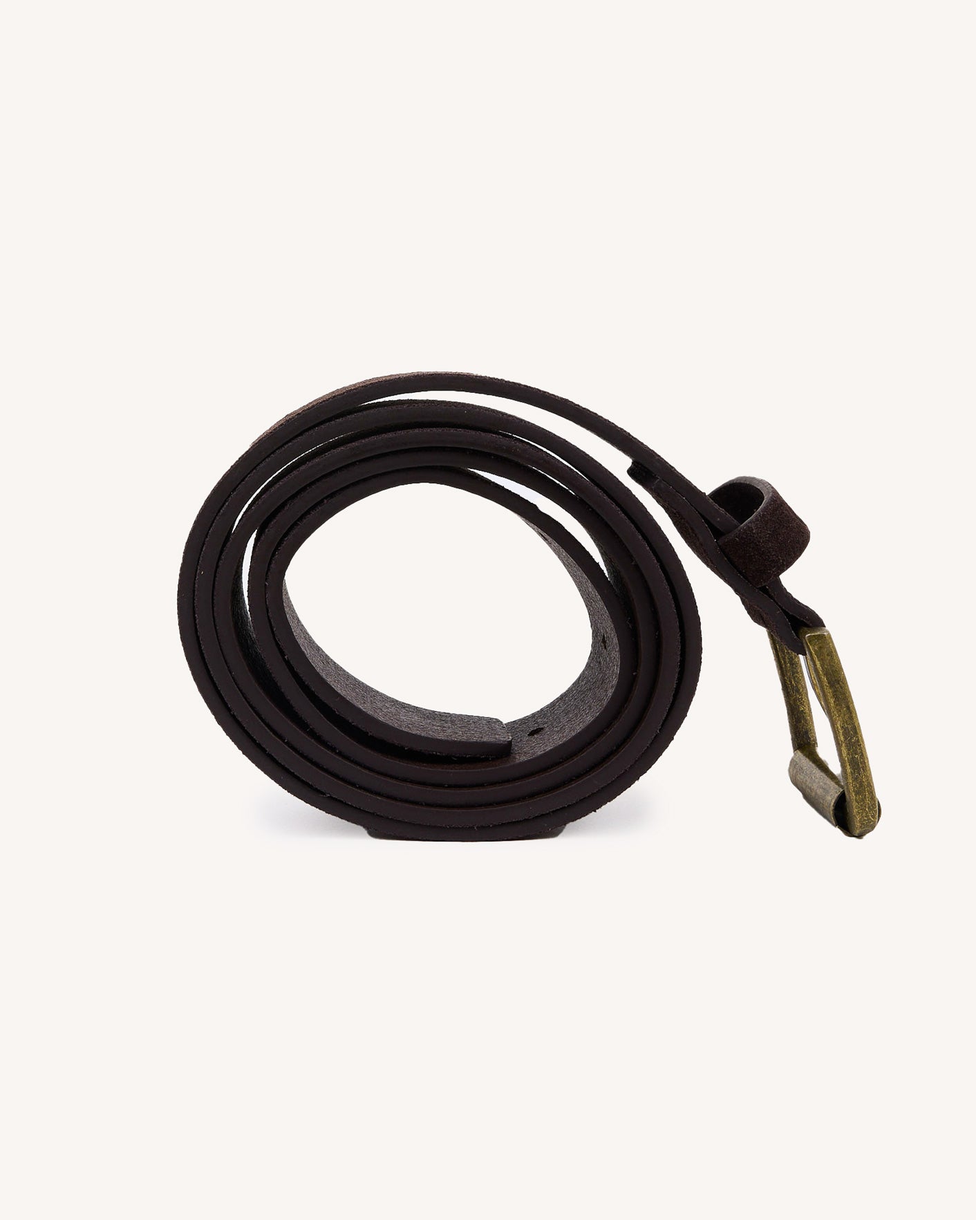 Ceinture marron foncé