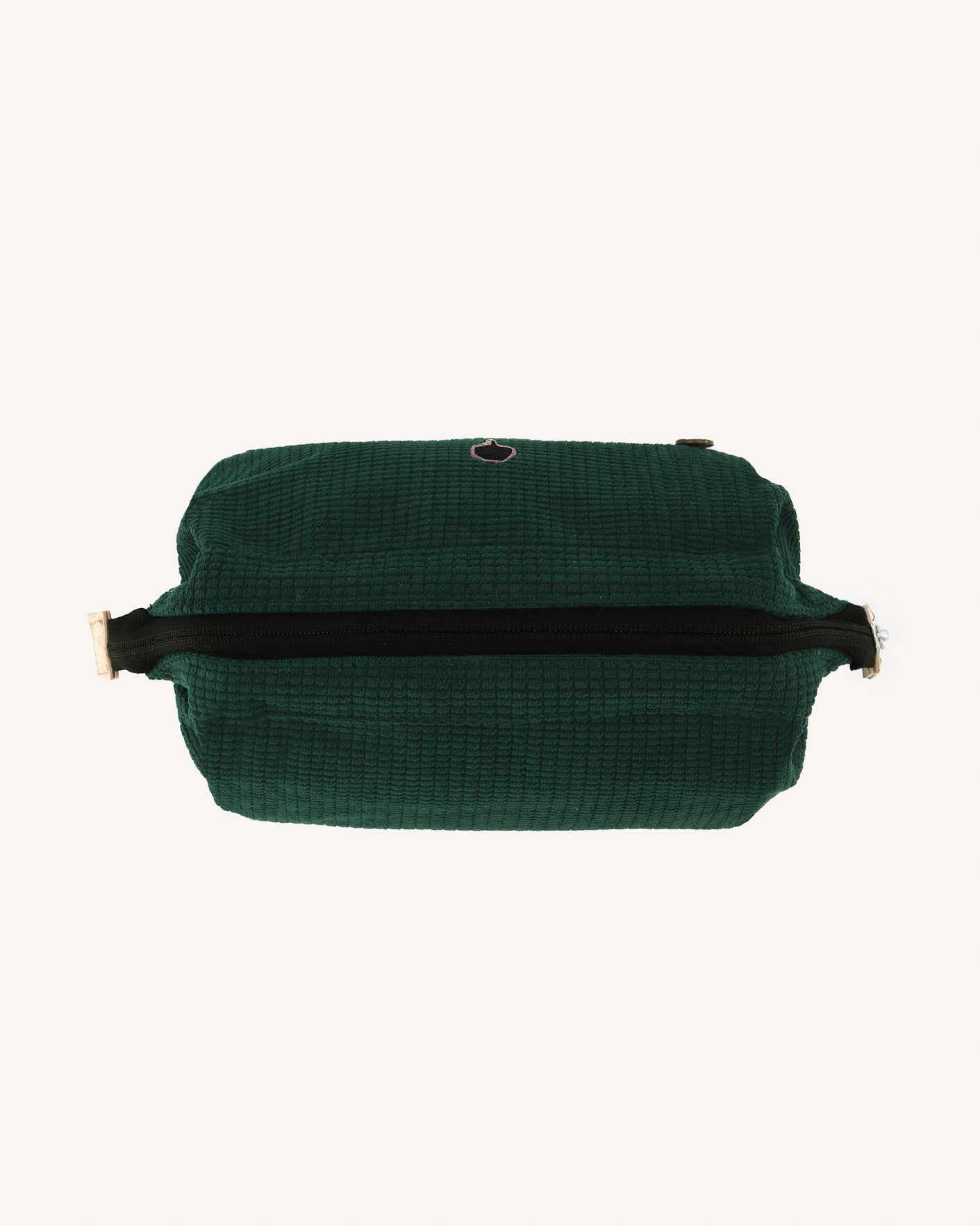 Trousse de toilette vert foncé