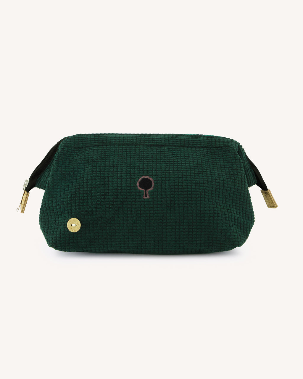 Trousse de toilette vert foncé