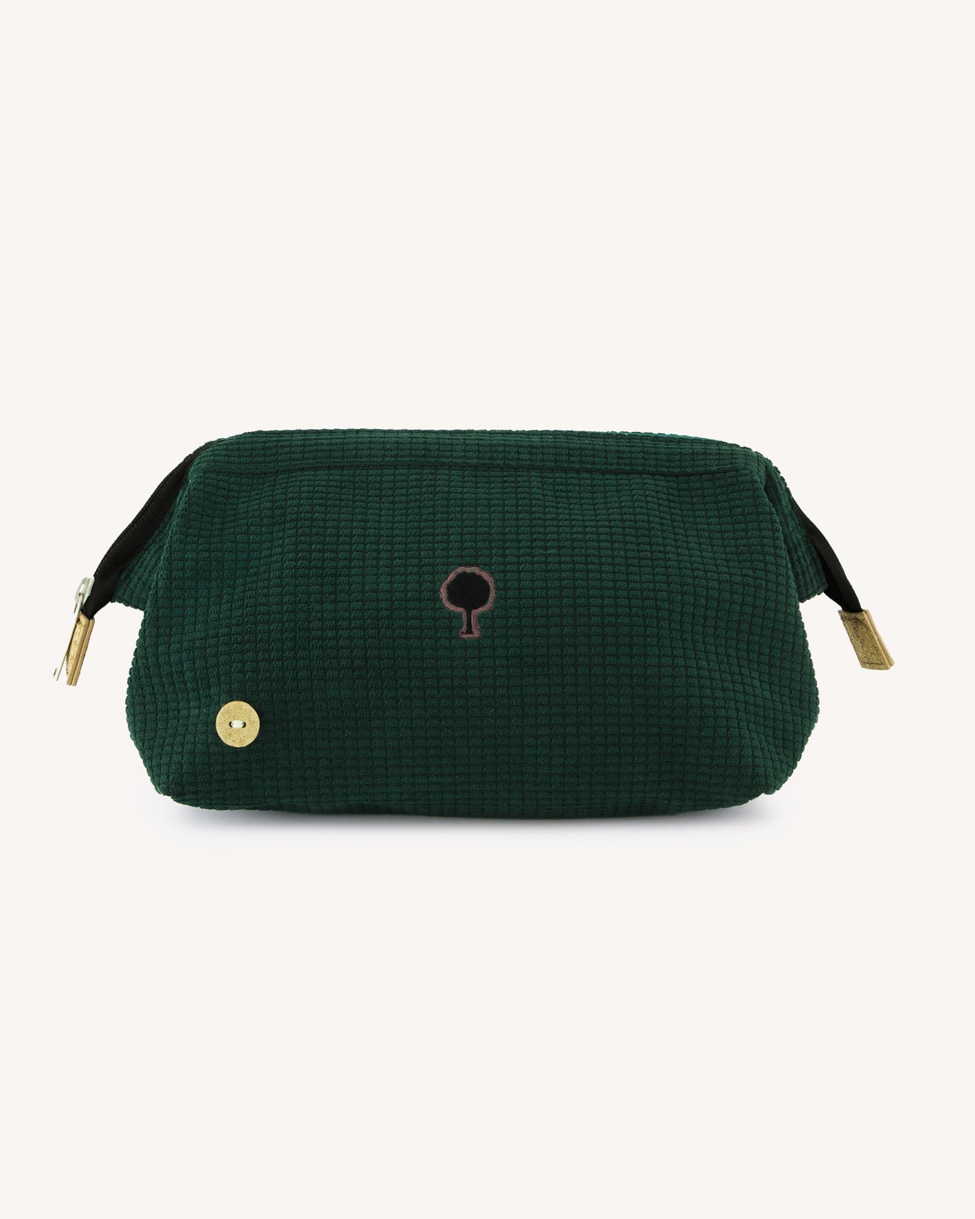 Trousse de toilette vert foncé
