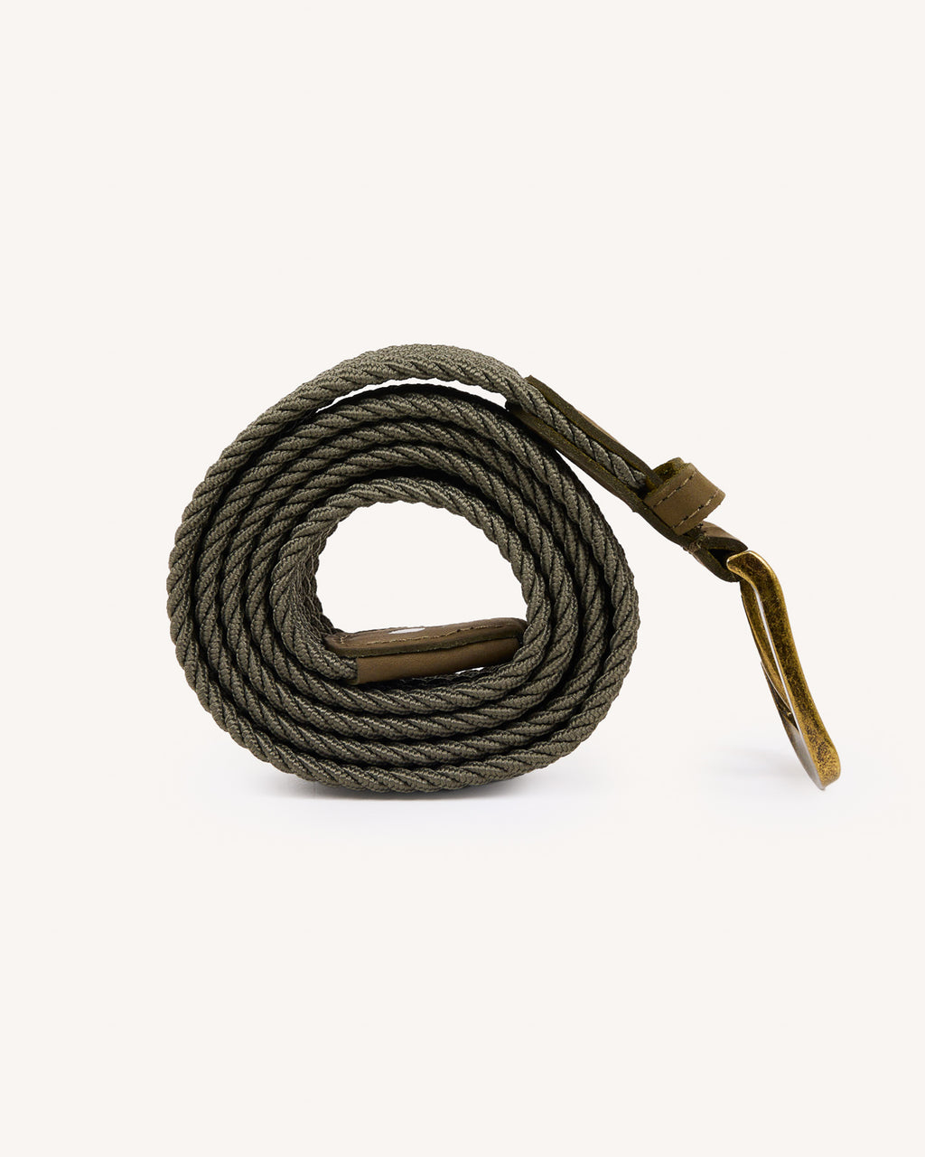 Dark olive green belt