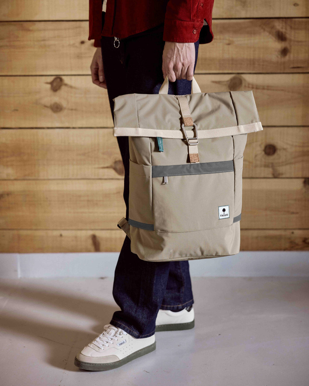 Sac de velo Cycling medium beige clair