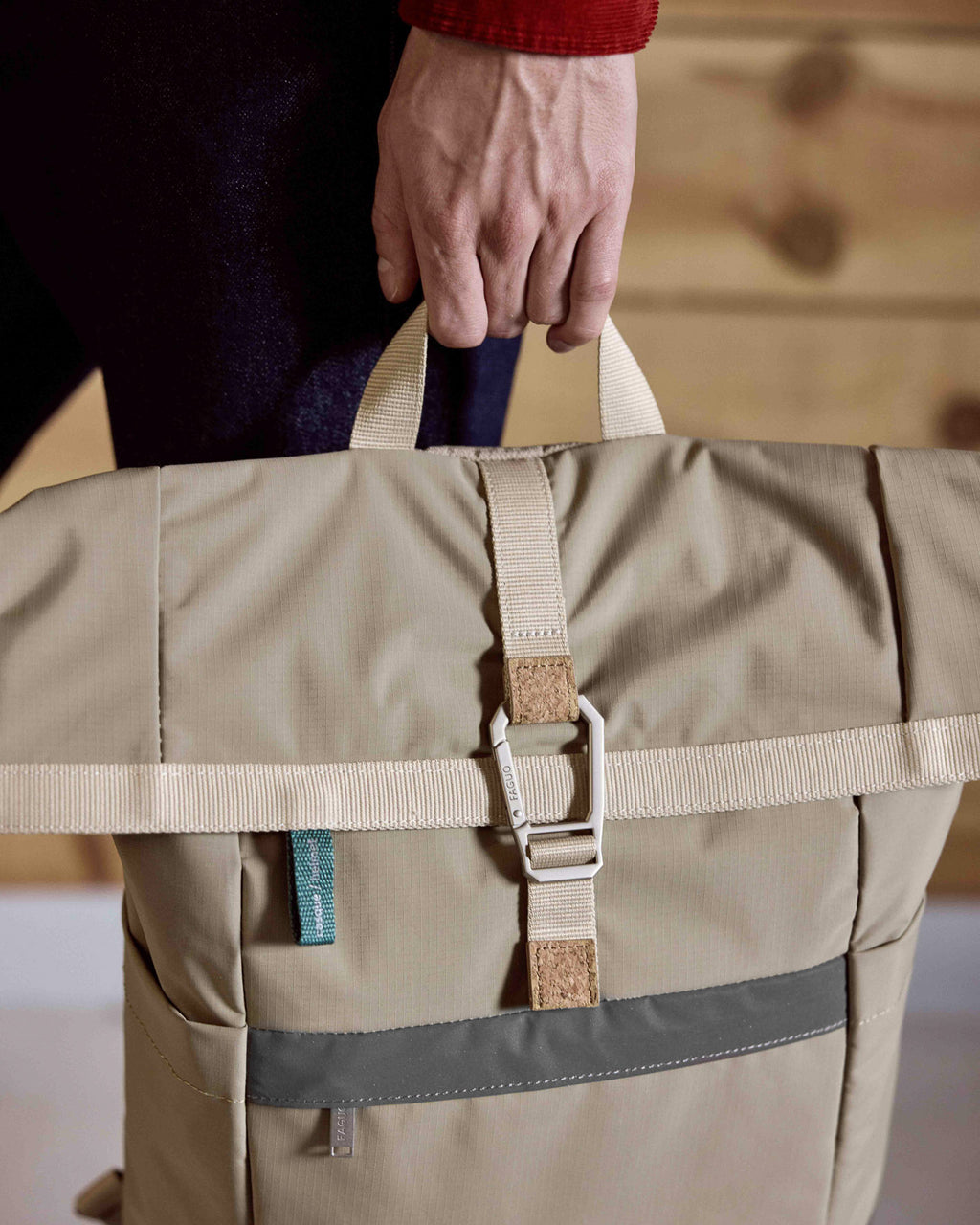 Sac de velo Cycling medium beige clair