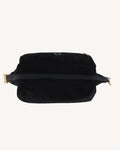 Black toiletry bag