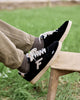 Black Palmer low-top trainers