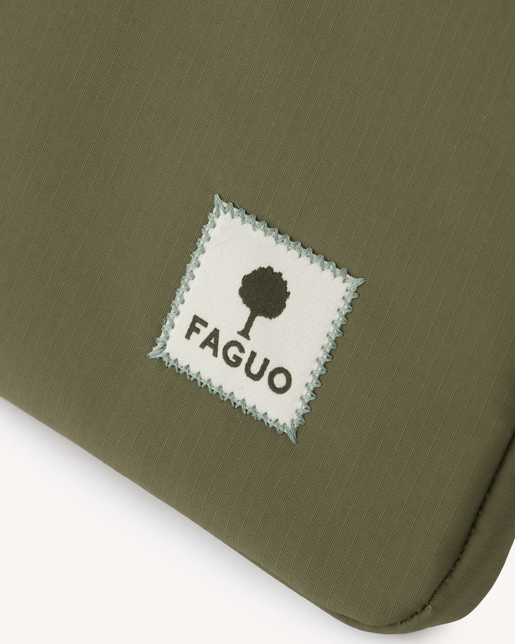 Olive green laptop bag