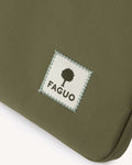 Olive green laptop bag
