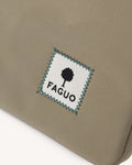 Light beige laptop bag
