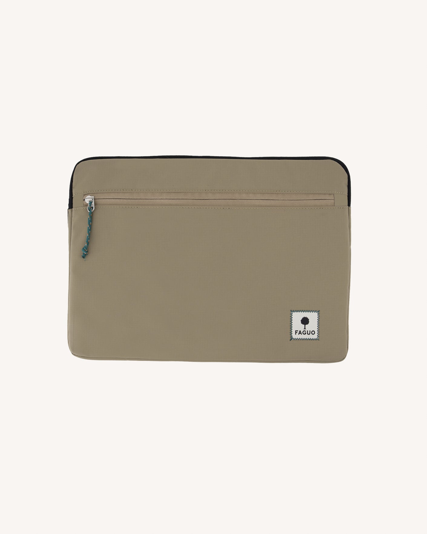 Light beige laptop bag