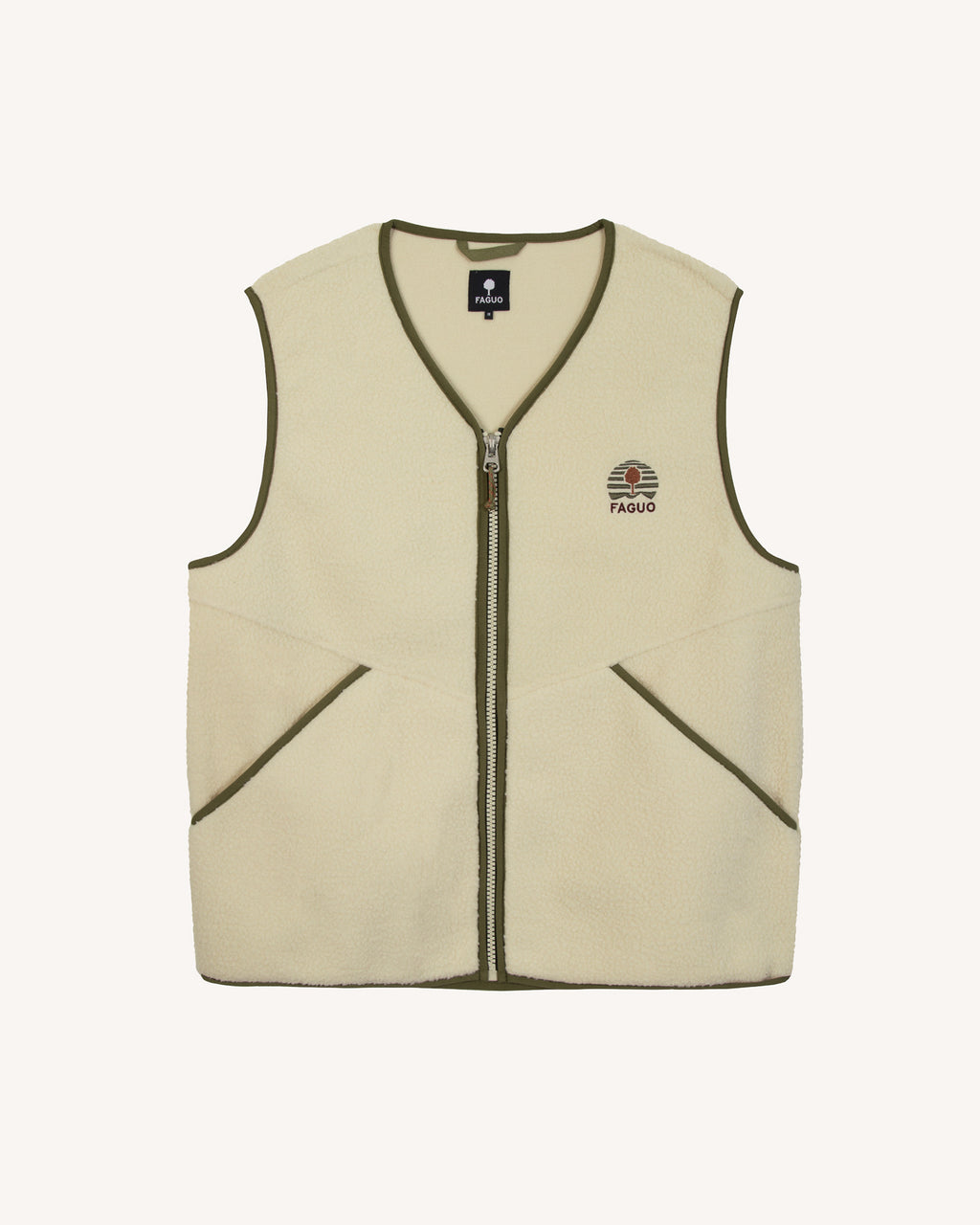 Veste polaire sm Teillayns manches écrue