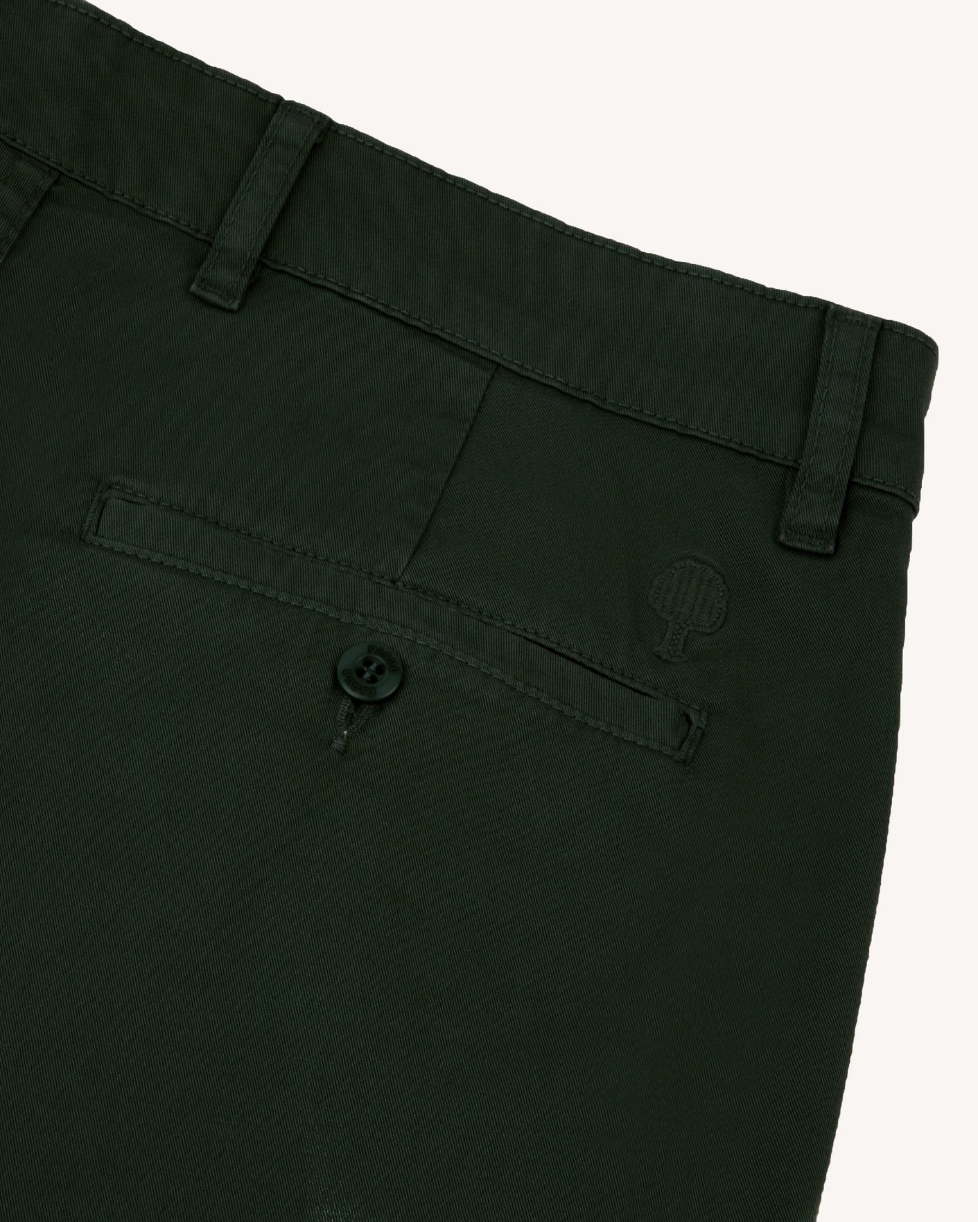 Chino Brix regular vert foncé